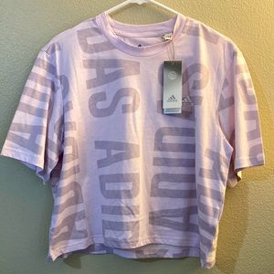 NWT Adidas Crop Top Size L